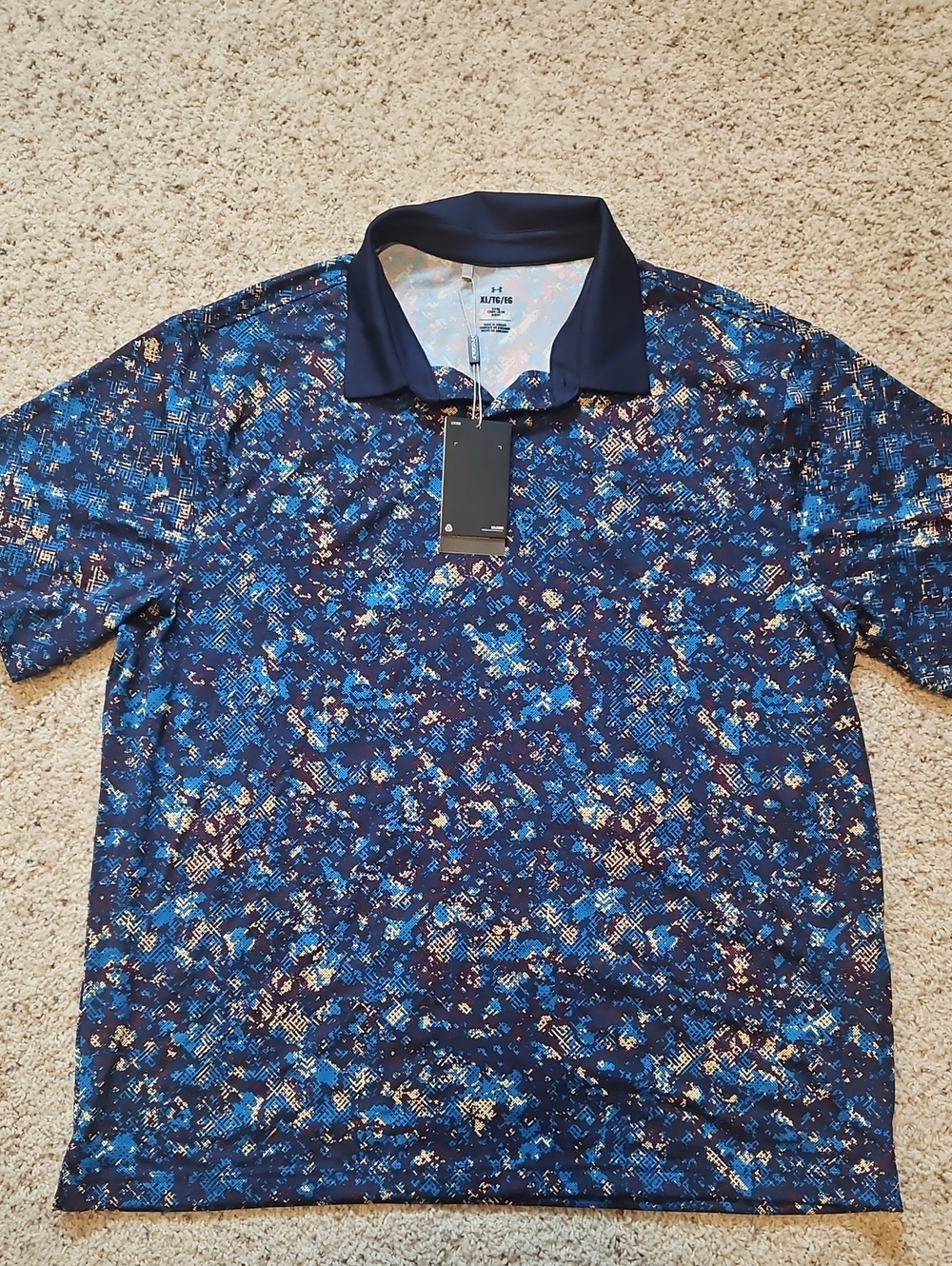 NWT Under Armour Golf Polo Shirt